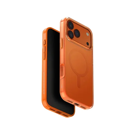 قاب یونیک مدل Clario برای iPhone 17 Pro Max | رنگ نارنجی