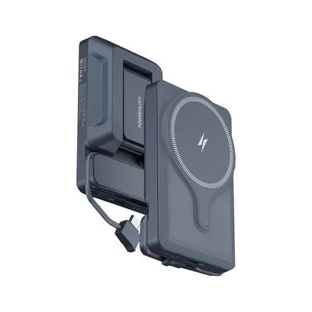 پاوربانک مگ سیف 5000 پاورولوژی Powerology Magsafe Charging Air-Vent Mount PPBCHA32-GY – خاکستری