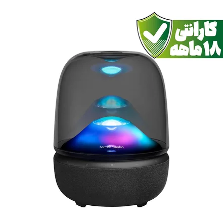 اسپیکر بلوتوثی هارمن کاردن مدل Aura Studio 5 | رنگ مشکی با گارانتی 18 ماه شرکتی