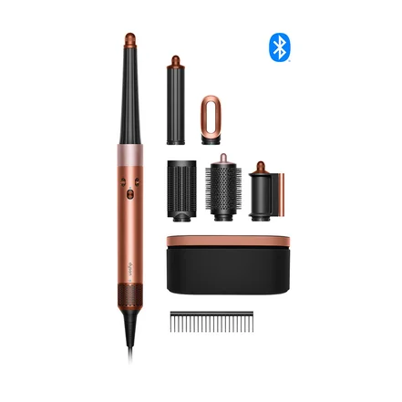 حالت دهنده مو دایسون  Dyson Airwrap HS08 id™ multistyler and hairdryer – Straight+Wavy (Amber Silk) – (ابریشم کهربایی)