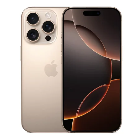 گوشی موبایل اپل iPhone 16 Pro دست دوم رنگ Desert Titanium حافظه 256 گیگ با رجیستر ZA/A