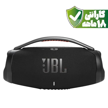 اسپیکر بلوتوثی قابل حمل جی بی ال مدل JBL boombox 3 | رنگ مشکی