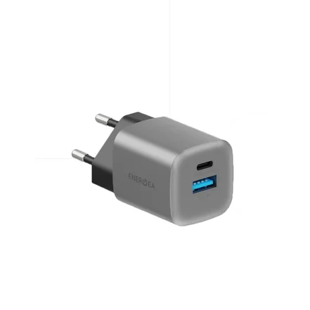 شارژر دیواری 35 وات برند انرژیا مدل Energea AmpCharge GaN35 – رنگ مشکی