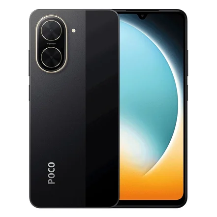 گوشی موبایل شیائومی مدل Xiaomi Poco C71  رنگ مشکی (Black) حافظه 128 گیگابایت رم 4 گیگابایت دو سیم‌ کارت