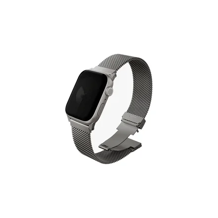 بند اپل واچ برند یونیک مدل Uniq Dante Pro for apple watch 45/44/46/49 mm رنگ سیلور