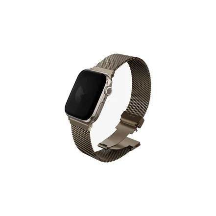 بند اپل واچ برند یونیک مدل Uniq Dante Pro for apple watch 40/41/42 mm رنگ طلایی