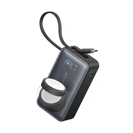 پاوربانک 10000 میلی آمپر 35 وات انکر مدل مگ گو A1657 Anker MagGo Power Bank