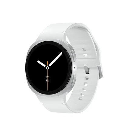 ساعت هوشمند سامسونگ مدل Galaxy Watch 8 40mm بند سیلیکونی رنگ خاکستری