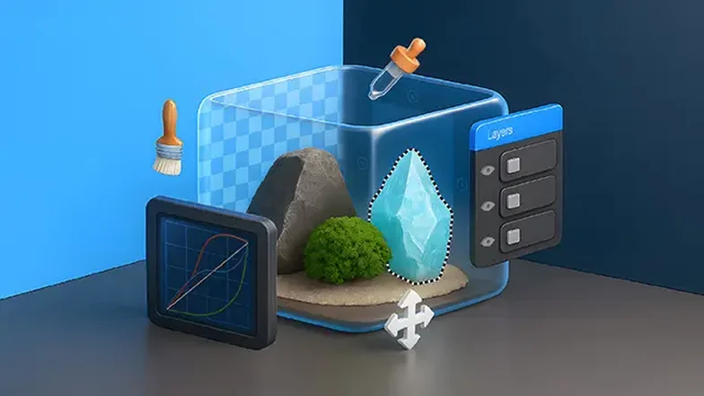 دوره جامع فتوشاپ همراه با تکنیک‌های AI