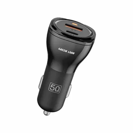 شارژر فندکی 30 وات گرین لاین مدل GNCC50WQPD