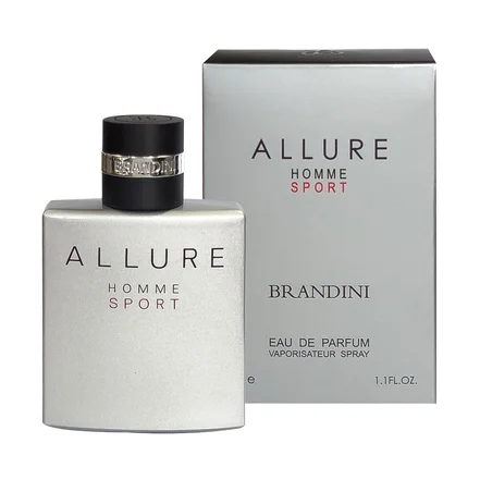 عطر جیبی مردانه برندینی مدل Allure Homme Sport حجم 33 میلی لیتر