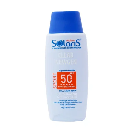 ژل ضد آفتاب SPF50 اسپرت کلیر نیوژن سولاریس آردن 100 میلی لیتر