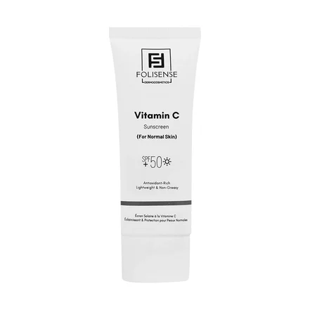 کرم ضد آفتاب SPF50 روشن کننده ویتامین C فولی سنس 40 میلی لیتر